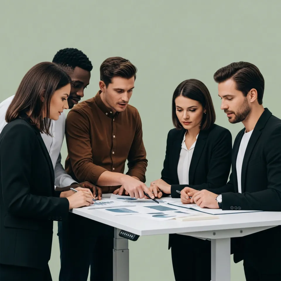 Experts discussing segmentation method